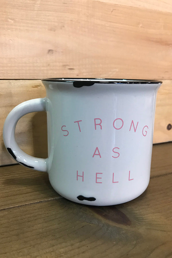 Strong As Hell Ceramic Mug - West of Camden - Main Image Number 1 of 1