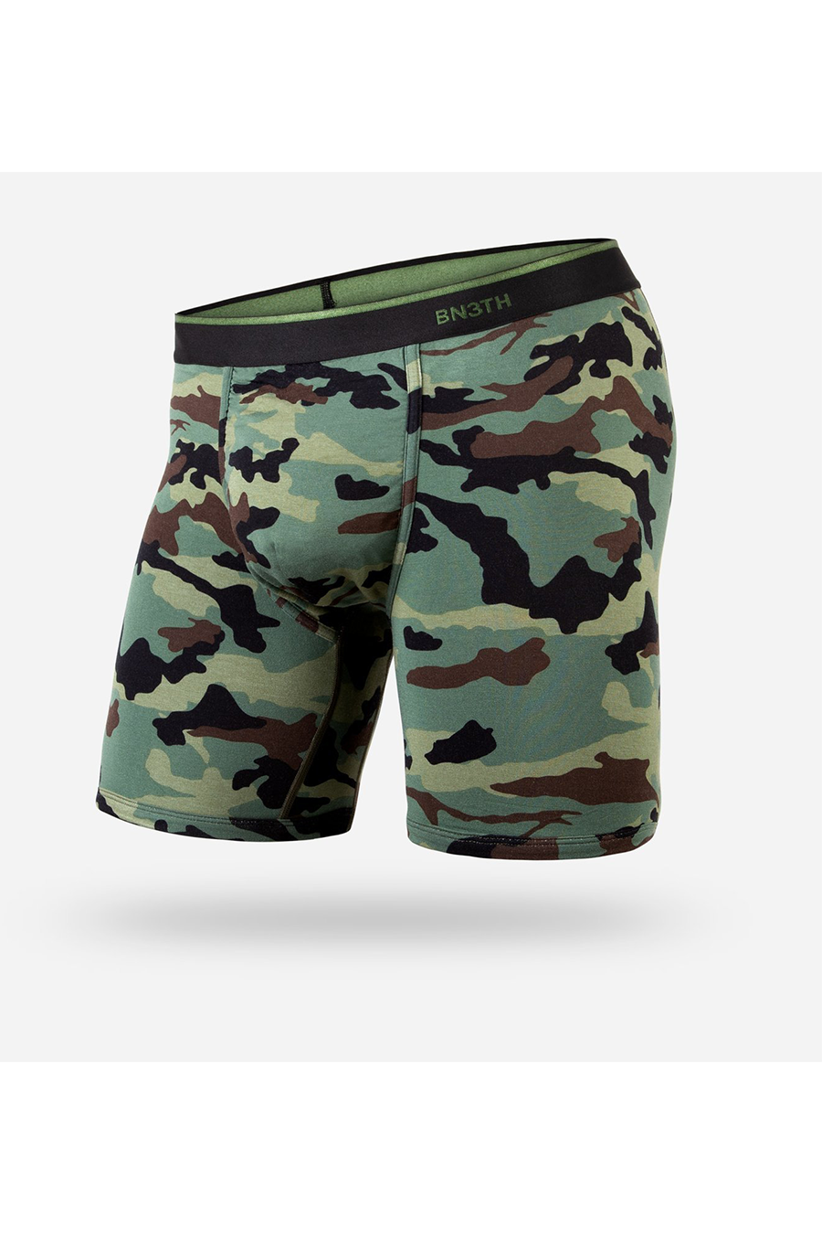 Classic Boxer Brief Print | Camo Green - West of Camden - Main Image Number 2 of 2