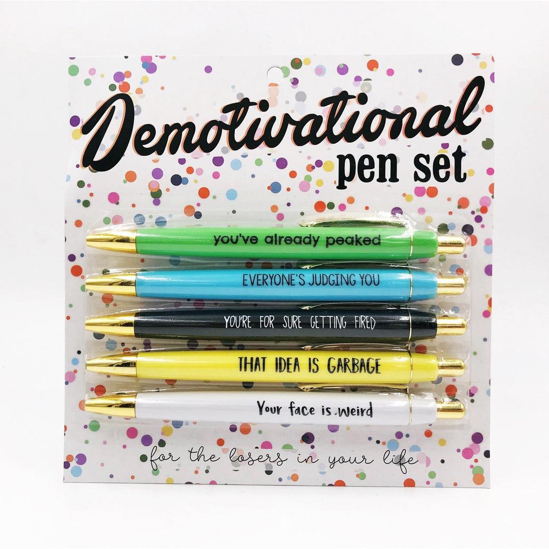 Demotivational Pen Set - Main Image Number 1 of 1