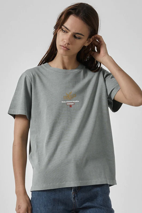 Golden Paradise Relaxed Tee | SeaGlass - Main Image Number 1 of 3