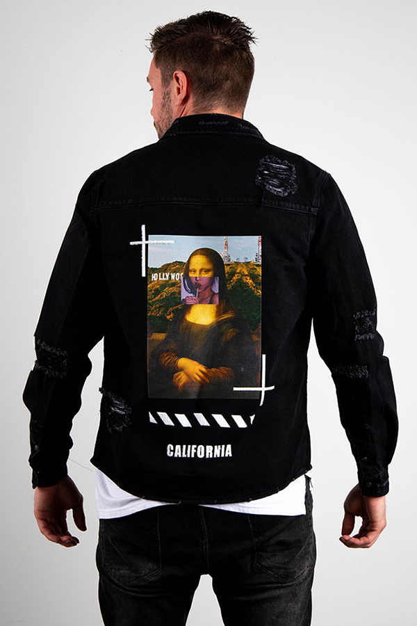 Mona Lisa Cali Jacket | Black - Main Image Number 1 of 3