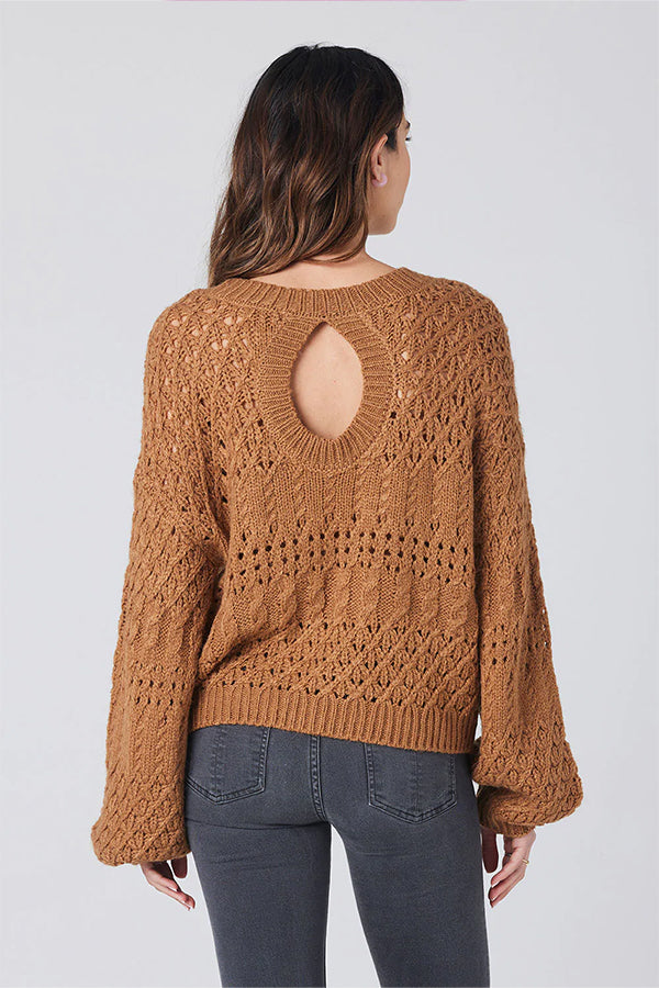 Jed Sweater | Sienna - Thumbnail Image Number 2 of 2
