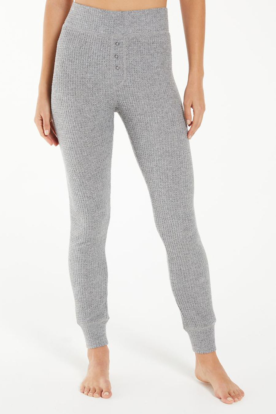 Lover Thermal Legging | Heather Grey - Main Image Number 1 of 1