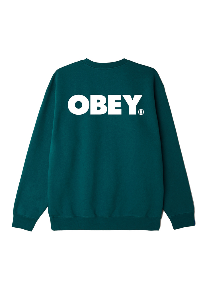Obey Bold Sweatshirt | Mallard Green - Thumbnail Image Number 2 of 2
