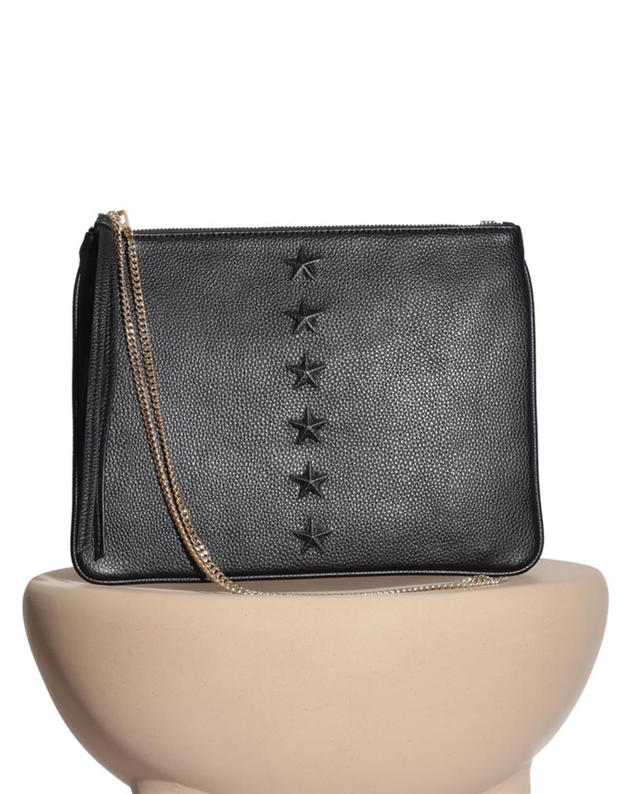 Editor Chain Pouch | Black Star - West of Camden - Main Image Number 1 of 1