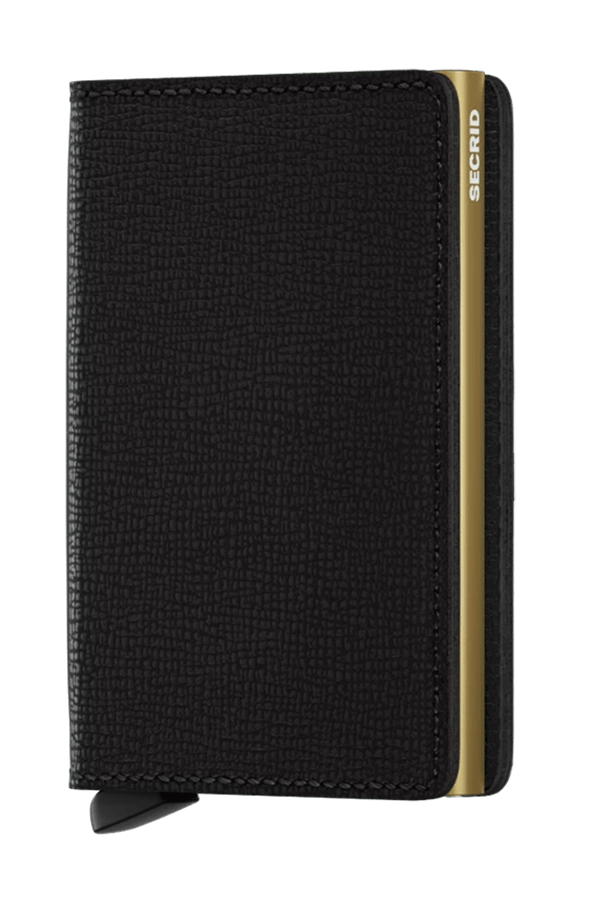 Slimwallet Crisple | Black / Gold - West of Camden - Visual Media Number 1 of 1