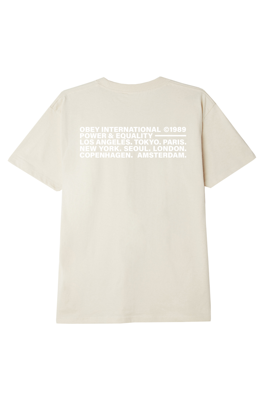 Intl Power Equality Sustainable Tee | Cream - Main Image Number 2 of 2