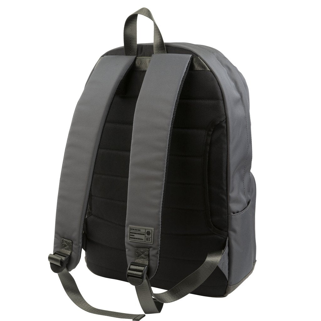 Echelon Signal Backpack Grey Tech Suede - West of Camden - Main Image Number 2 of 3