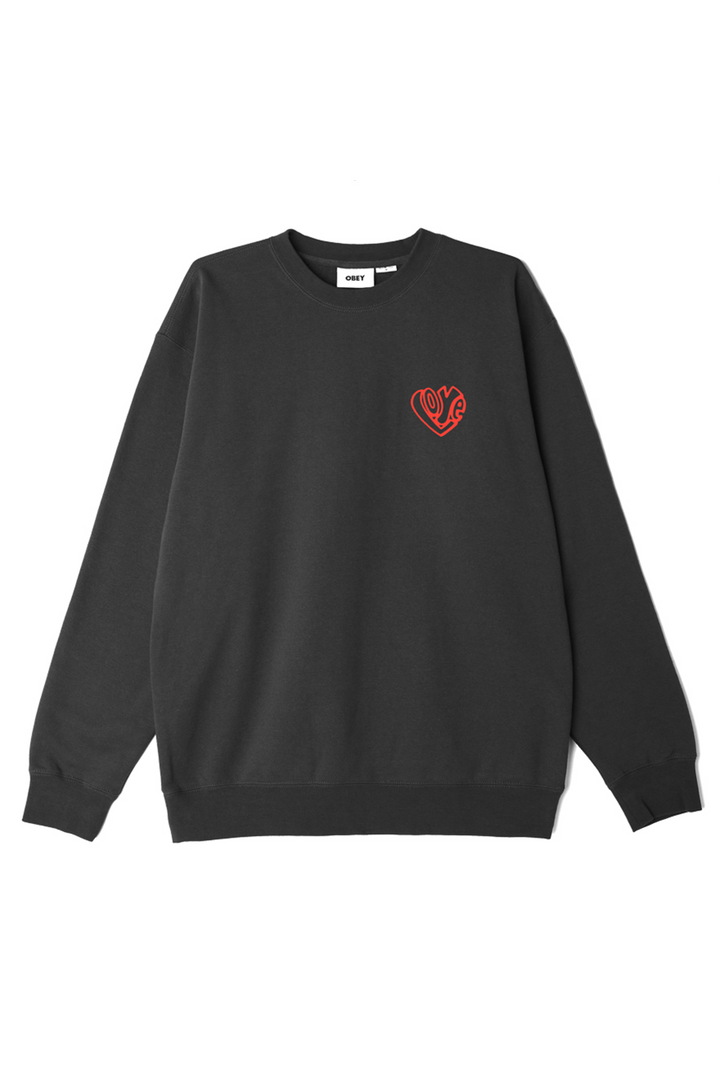 Free Your Feelings Crewneck | Black - Thumbnail Image Number 1 of 2
