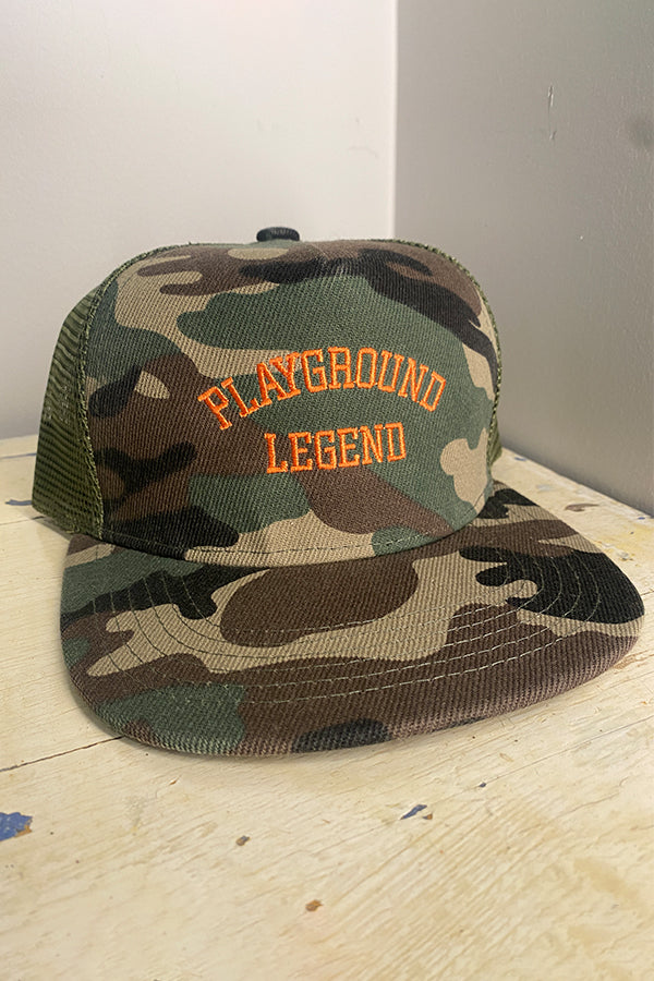 Playground Legend Hat | Green Camo - Main Image Number 2 of 2