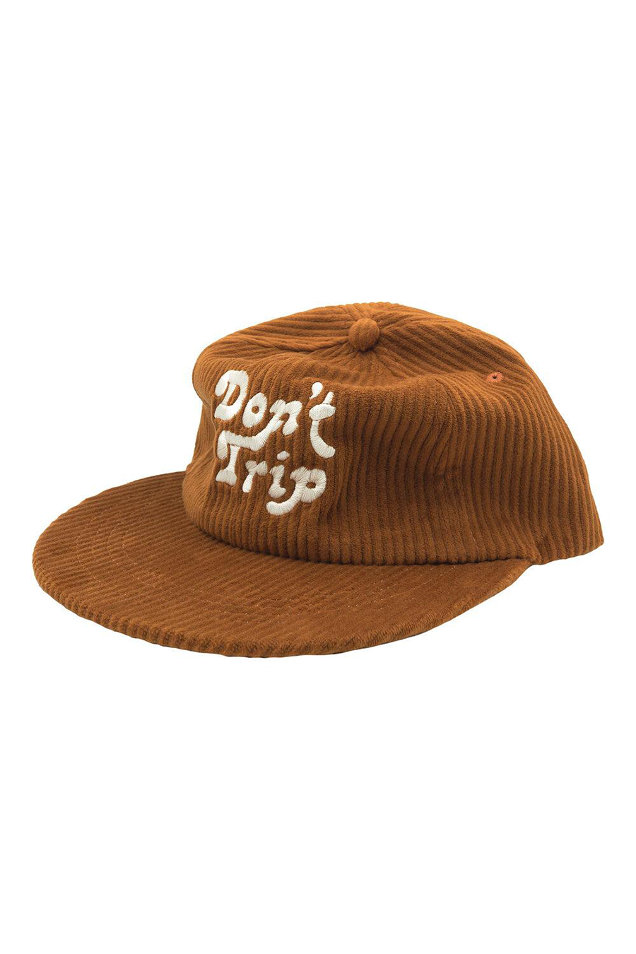 Don't Trip Fat Corduroy Hat | Rust - Main Image Number 1 of 2