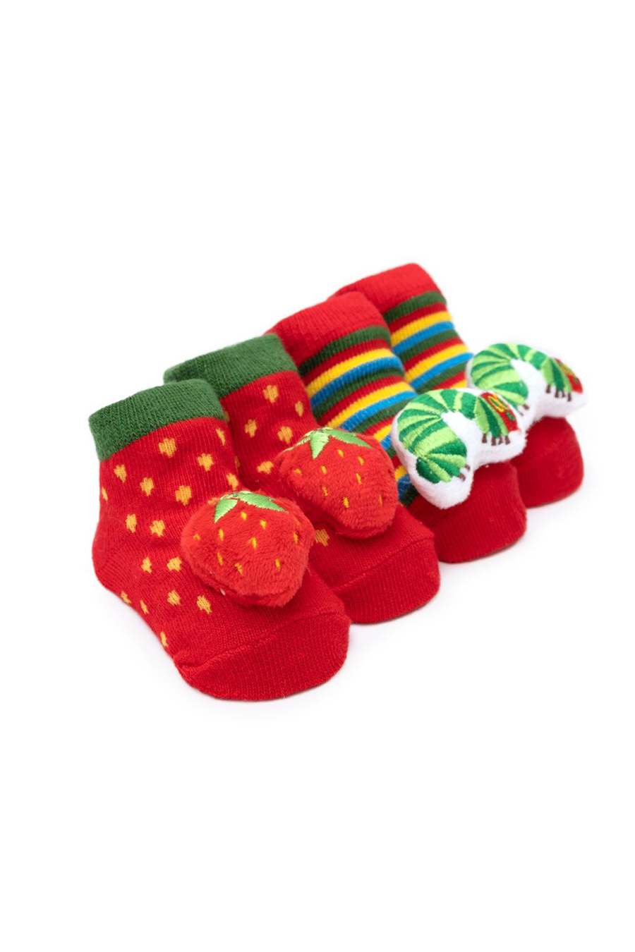Hungry Caterpillar Booties | Multi 0 -12 Months - Main Image Number 1 of 1