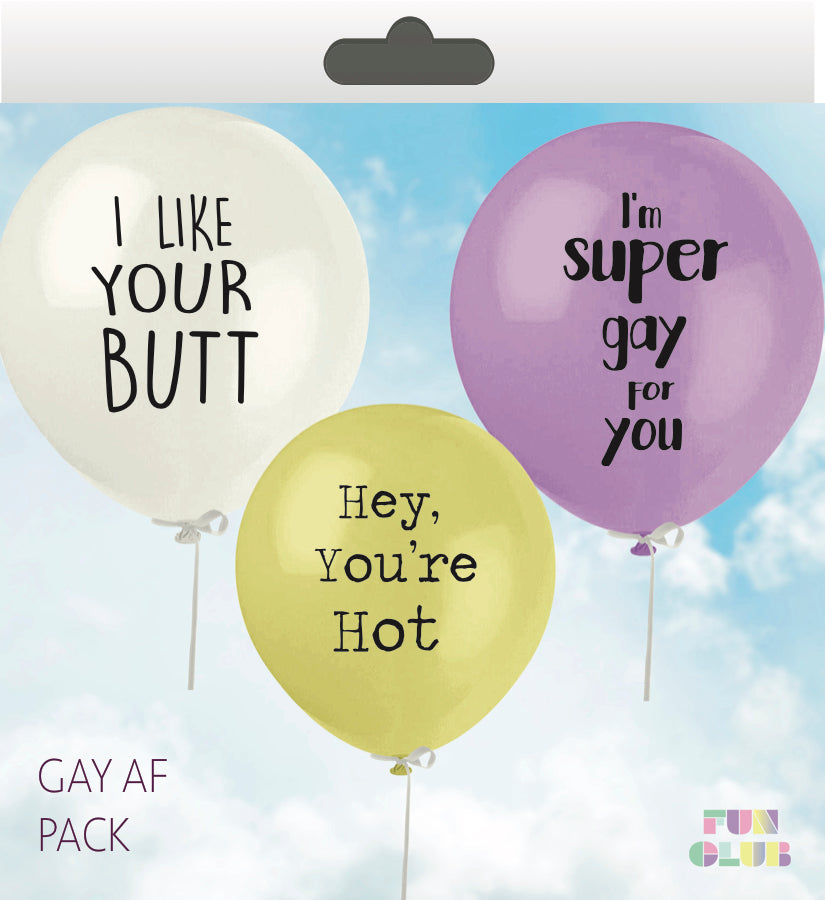 Gay AF Balloon Pack - Main Image Number 1 of 1