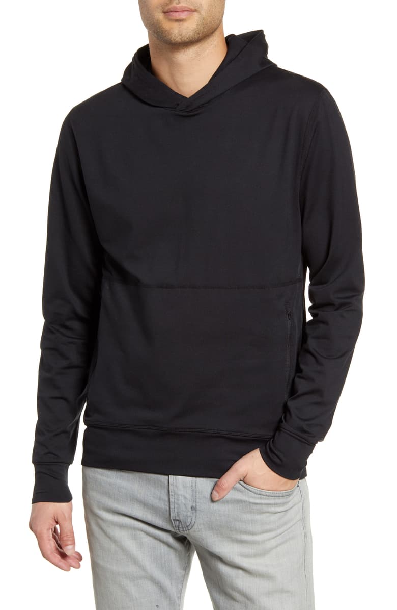 Ponto Performance Pullover | Black - West of Camden