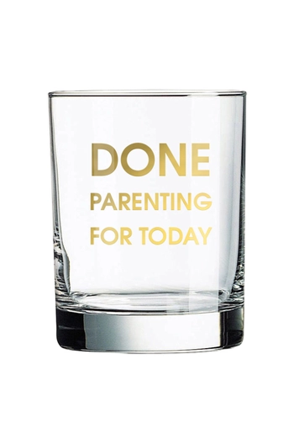 Done Parenting | Rocks Glass - Main Image Number 1 of 1