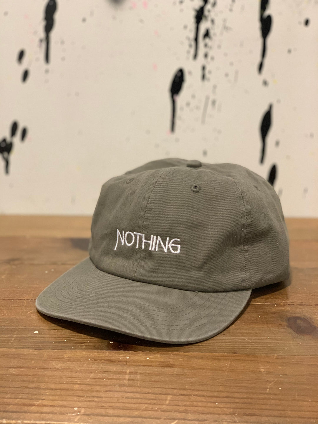 Nothing Unconstructed Cap | Washed Olive - Main Image Number 1 of 1