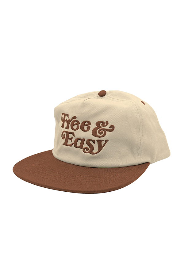 Free & Easy Two Tone Snapback Hat | Natural Brown - Main Image Number 1 of 1