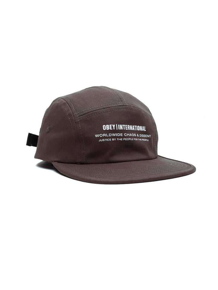 Integrity 5 Panel Hat / Army - West of Camden - Thumbnail Image Number 1 of 2
