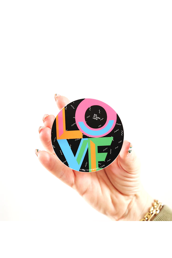 Love Circle Sticker - Main Image Number 1 of 1