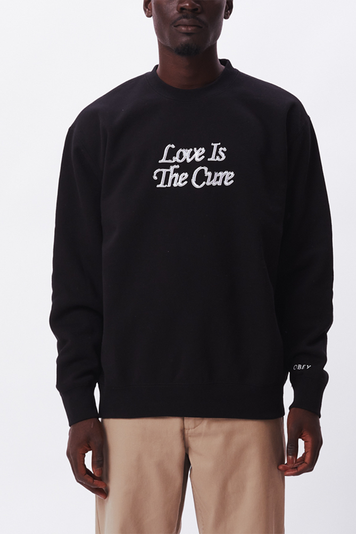 Love Is The Cure Crew | Black - Thumbnail Image Number 1 of 2
