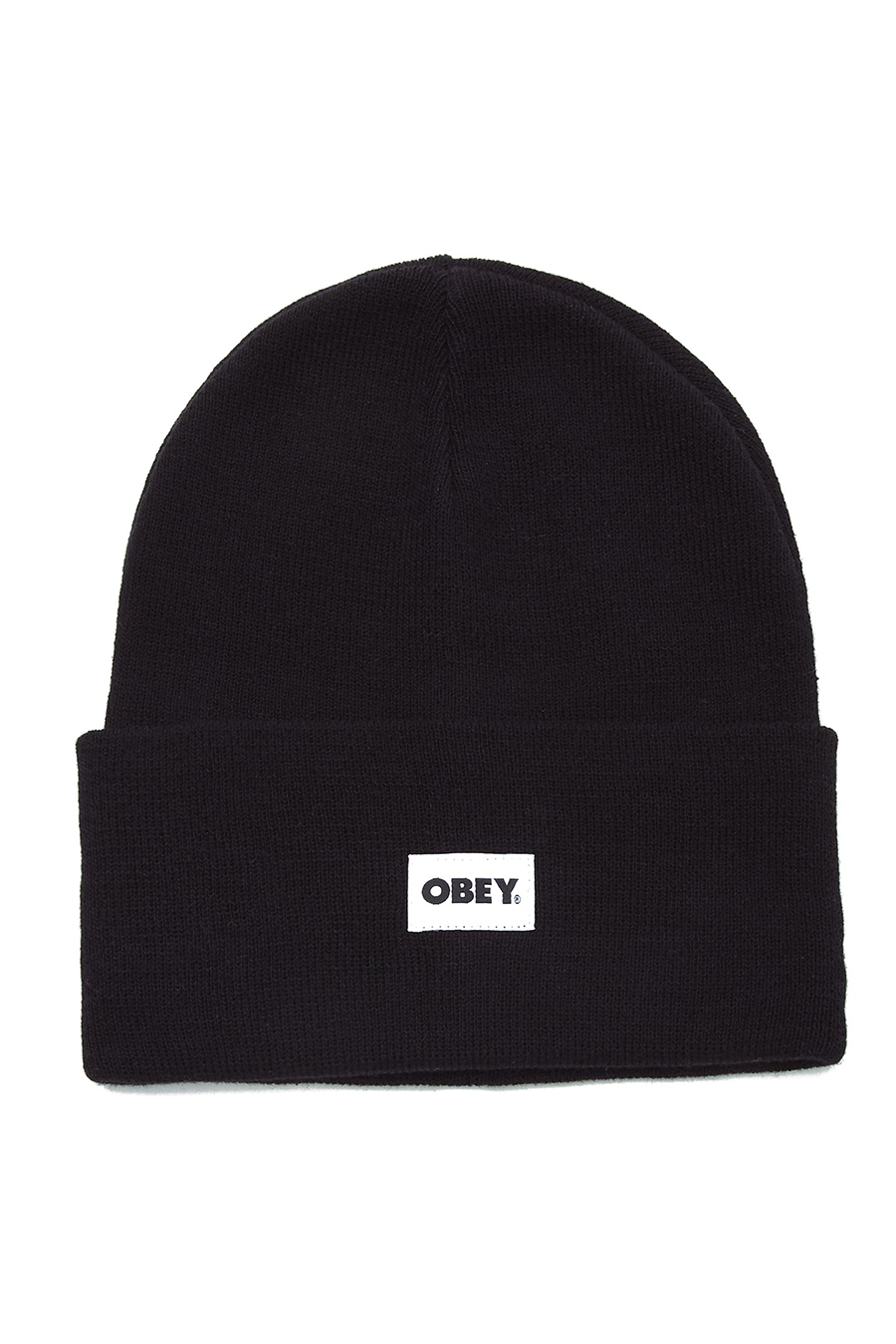 Bold Label Organic Beanie | Black - Main Image Number 1 of 1