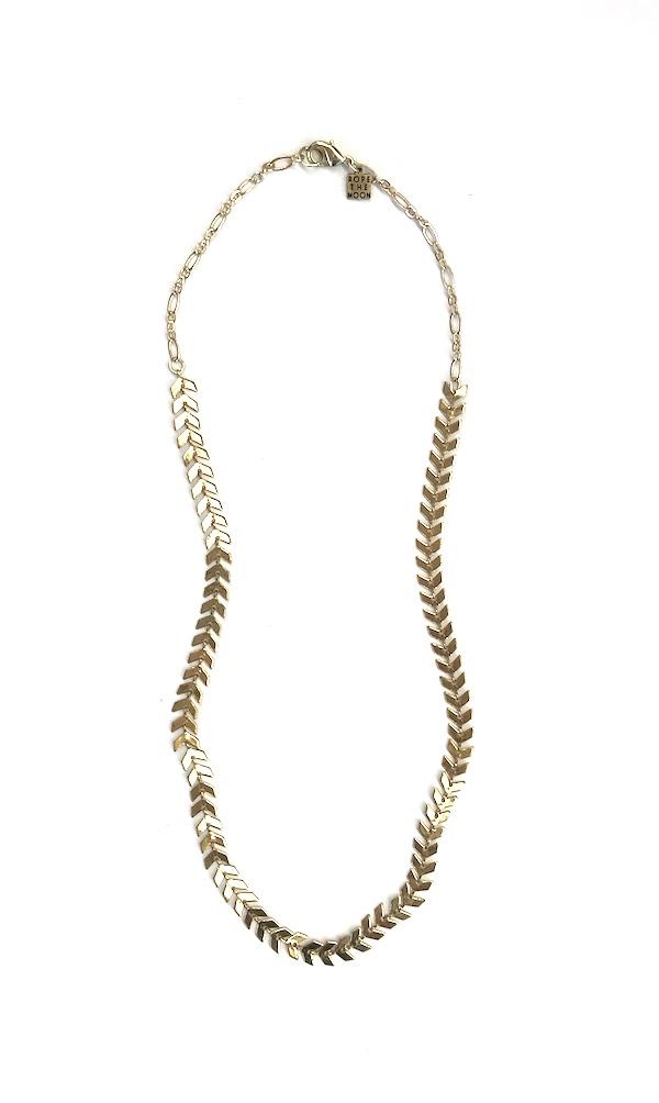 Chevron Necklace - Visual Media Number 1 of 2