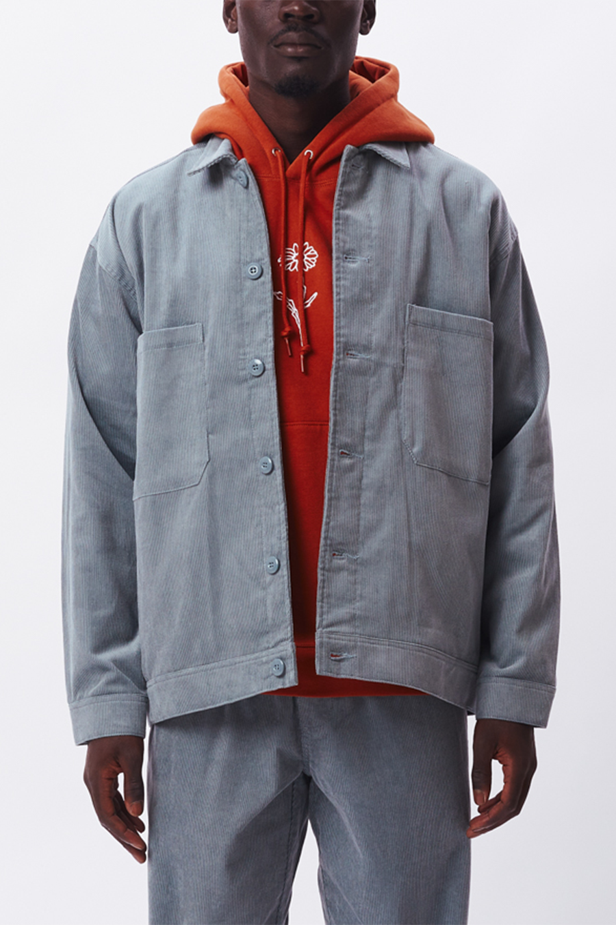 Marquee Shirt Jacket | Leaf - Main Image Number 1 of 2