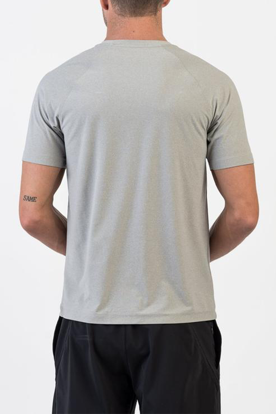 Reign Short Sleeve | Light Heather Gray - Main Image Number 2 of 3