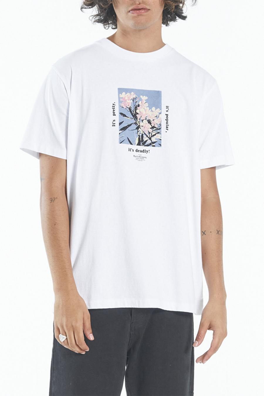 Pretty Deadly Popular Tee | White - Main Image Number 1 of 1