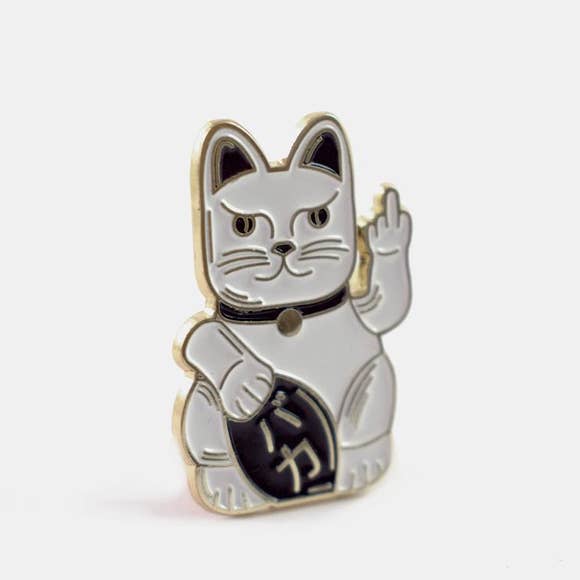 Lucky Cat Pin - Main Image Number 1 of 1