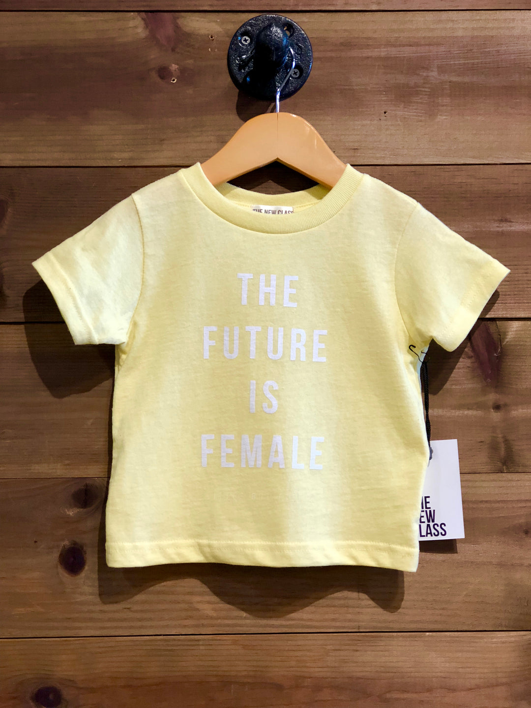 Future Is Female Tee | Yellow - Main Image Number 1 of 1