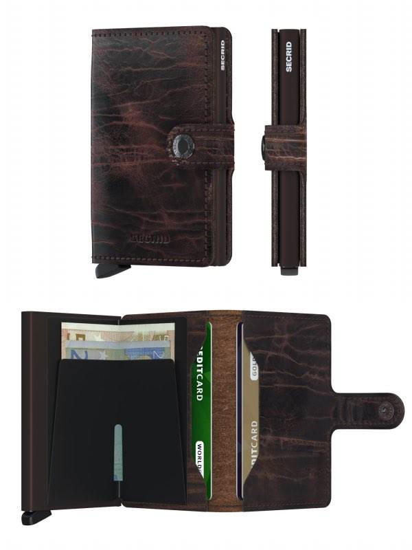 Miniwallet Dutch Martin | Cacao Brown - Main Image Number 1 of 1