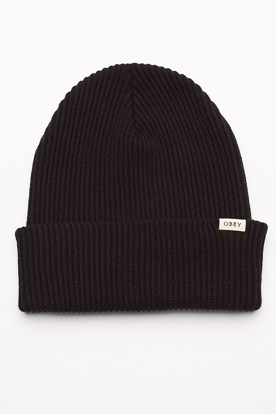 Ideals Organic Beanie | Black - West of Camden - Main Image Number 3 of 4