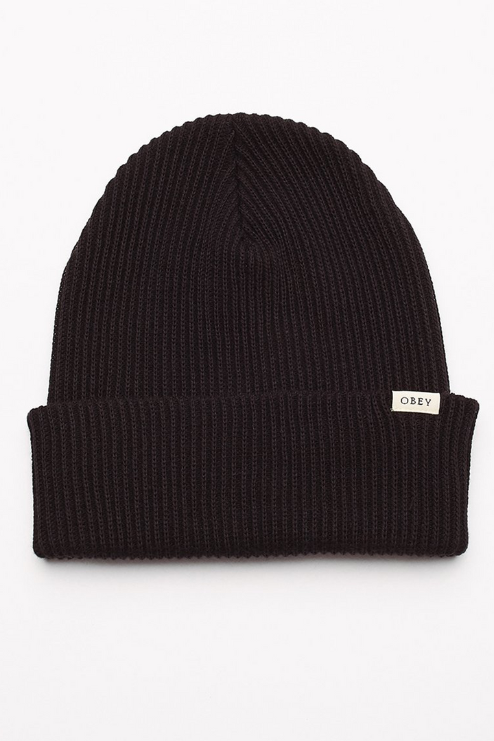 Ideals Organic Beanie | Black - West of Camden - Thumbnail Image Number 3 of 4
